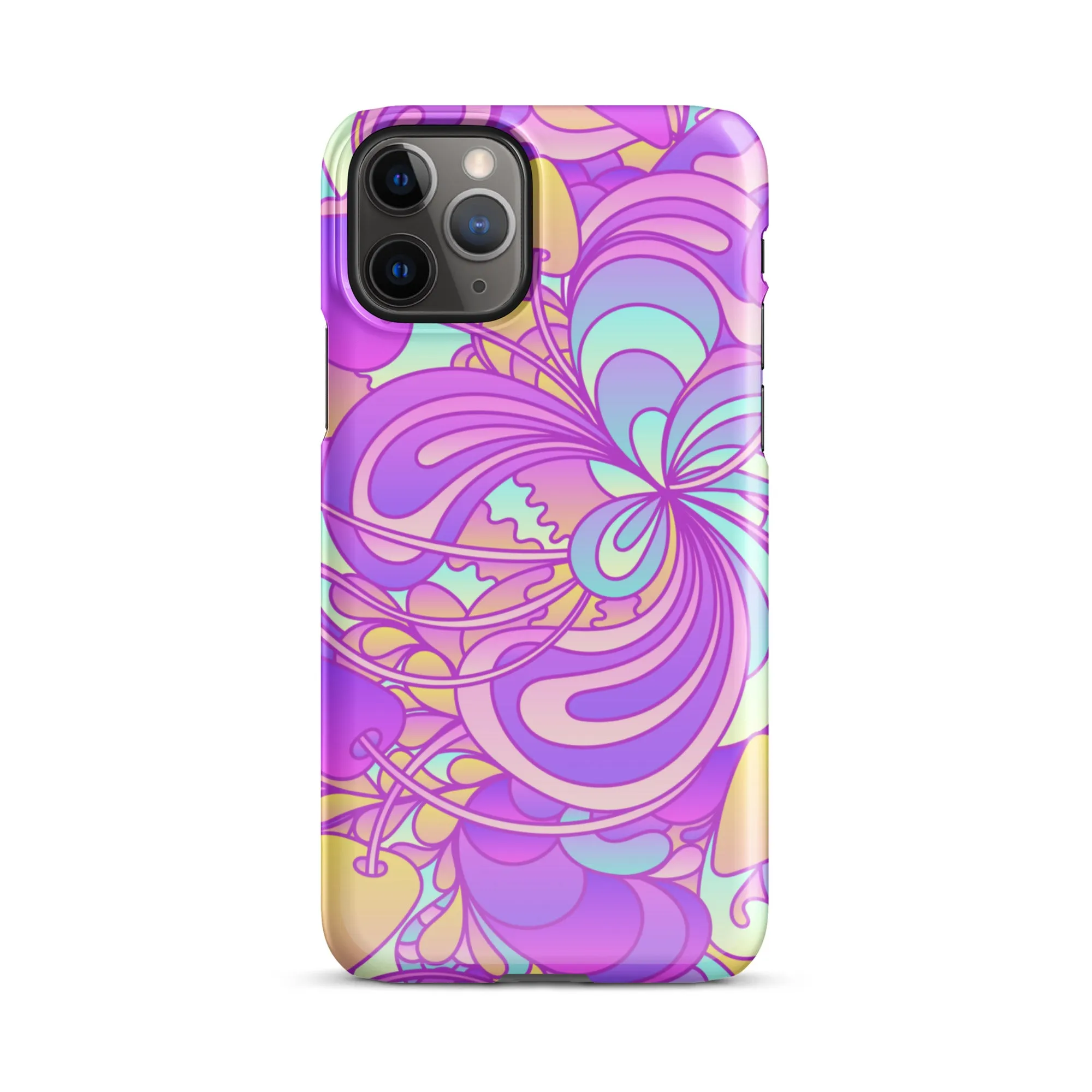 Snap case for iPhone PURPLE DELICA