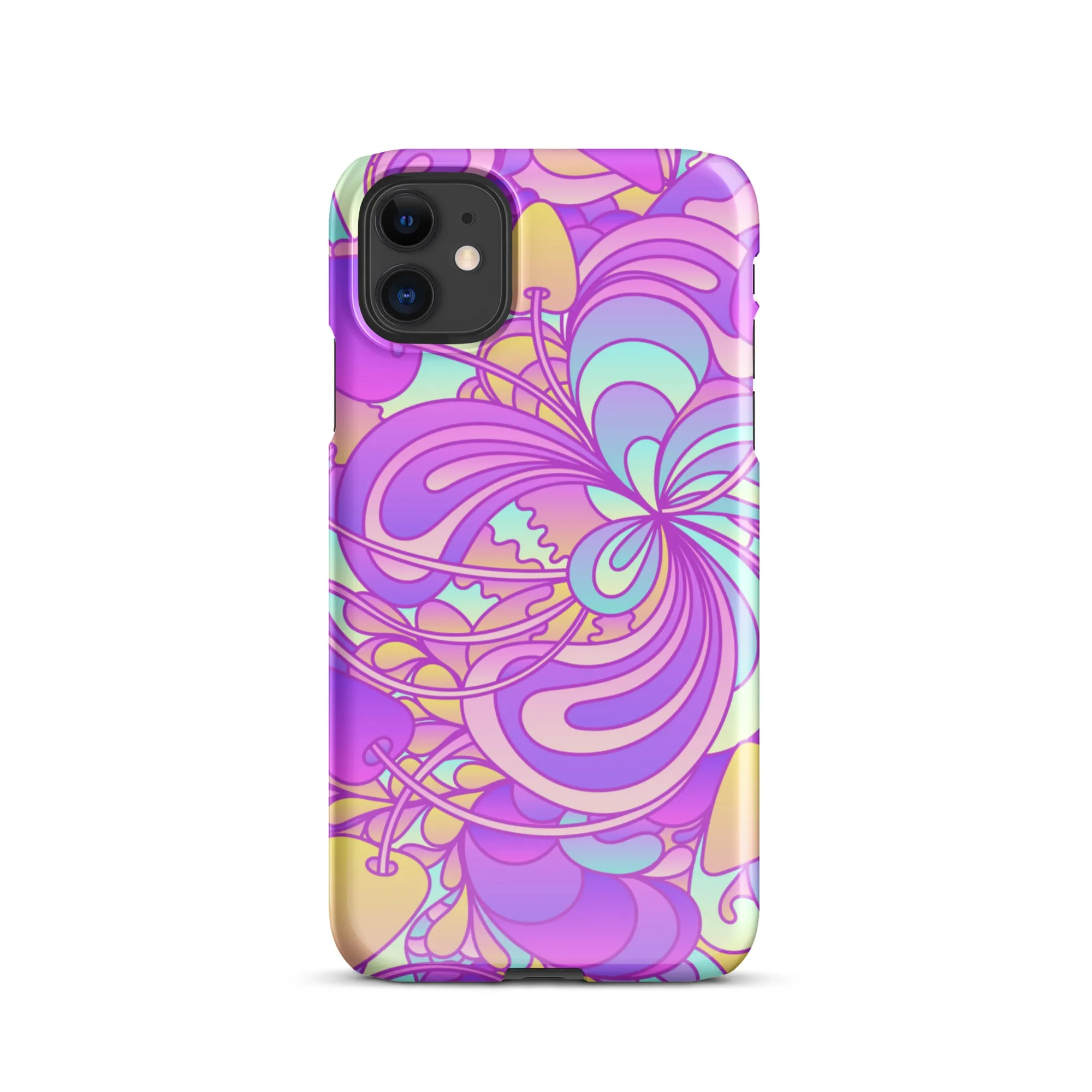 Snap case for iPhone PURPLE DELICA
