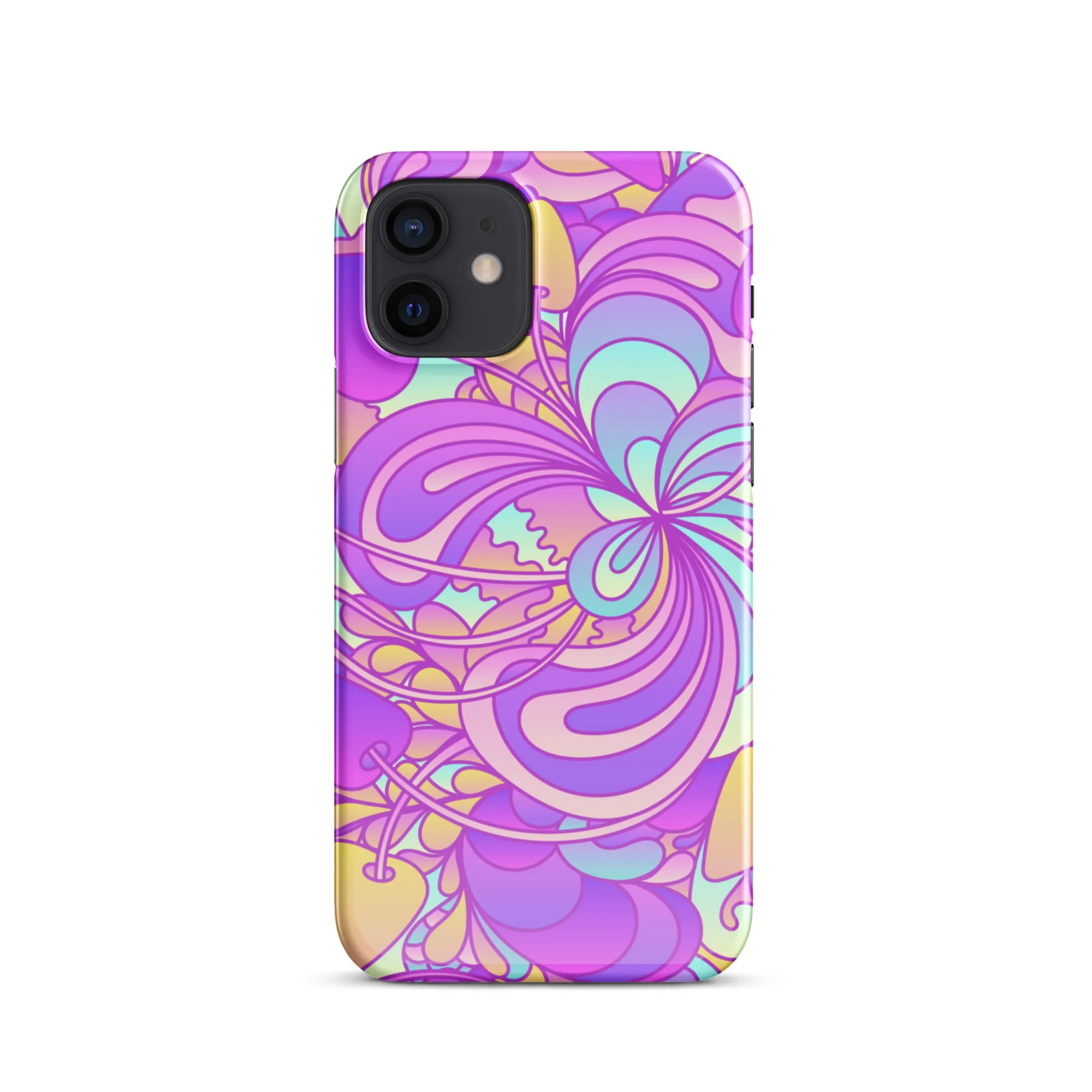 Snap case for iPhone PURPLE DELICA