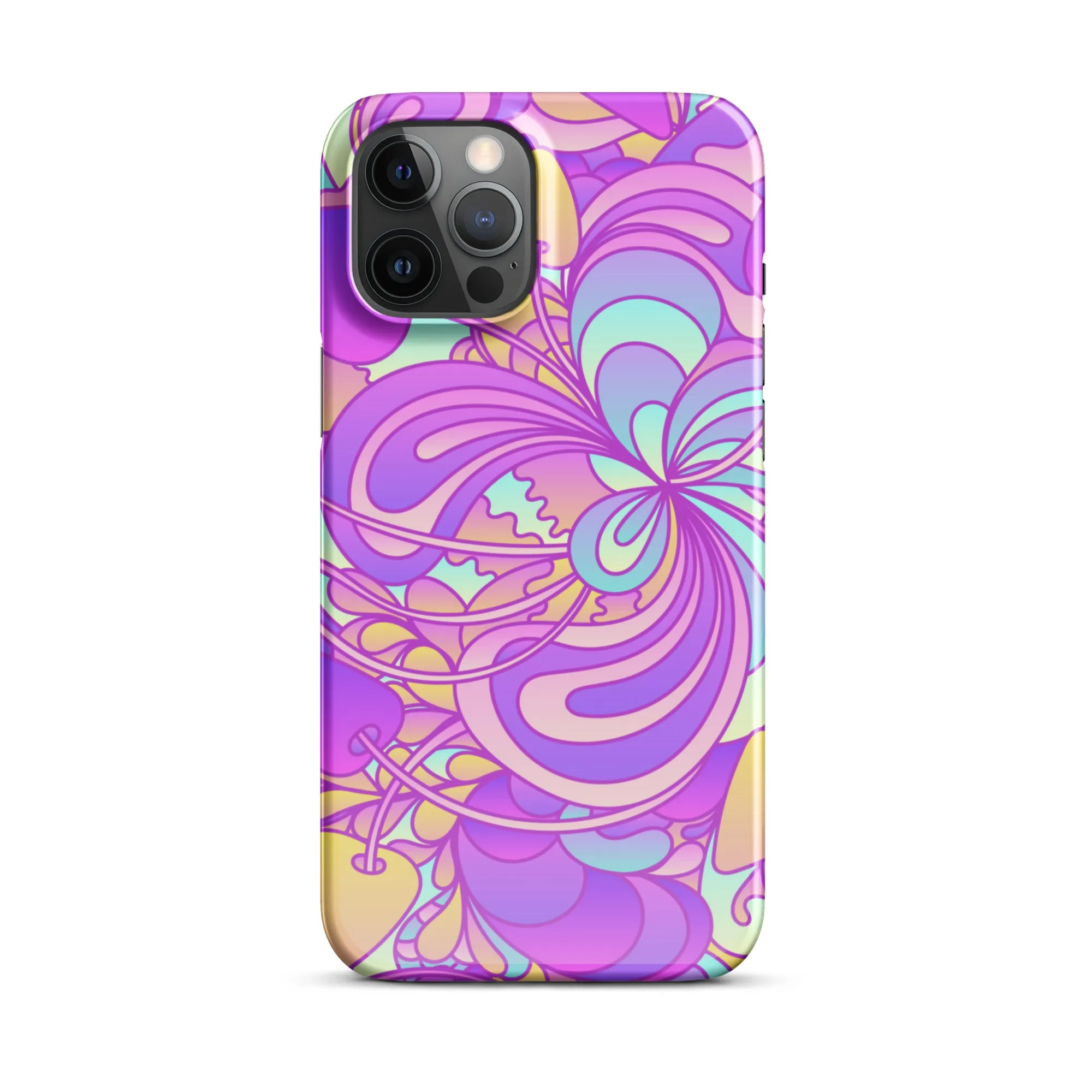 Snap case for iPhone PURPLE DELICA