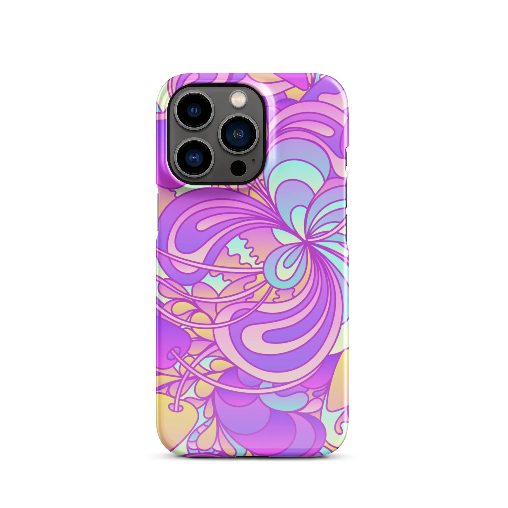 Snap case for iPhone PURPLE DELICA
