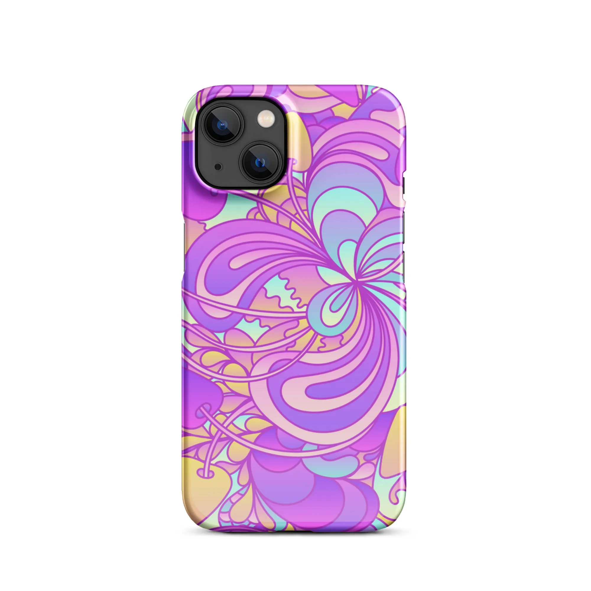 Snap case for iPhone PURPLE DELICA
