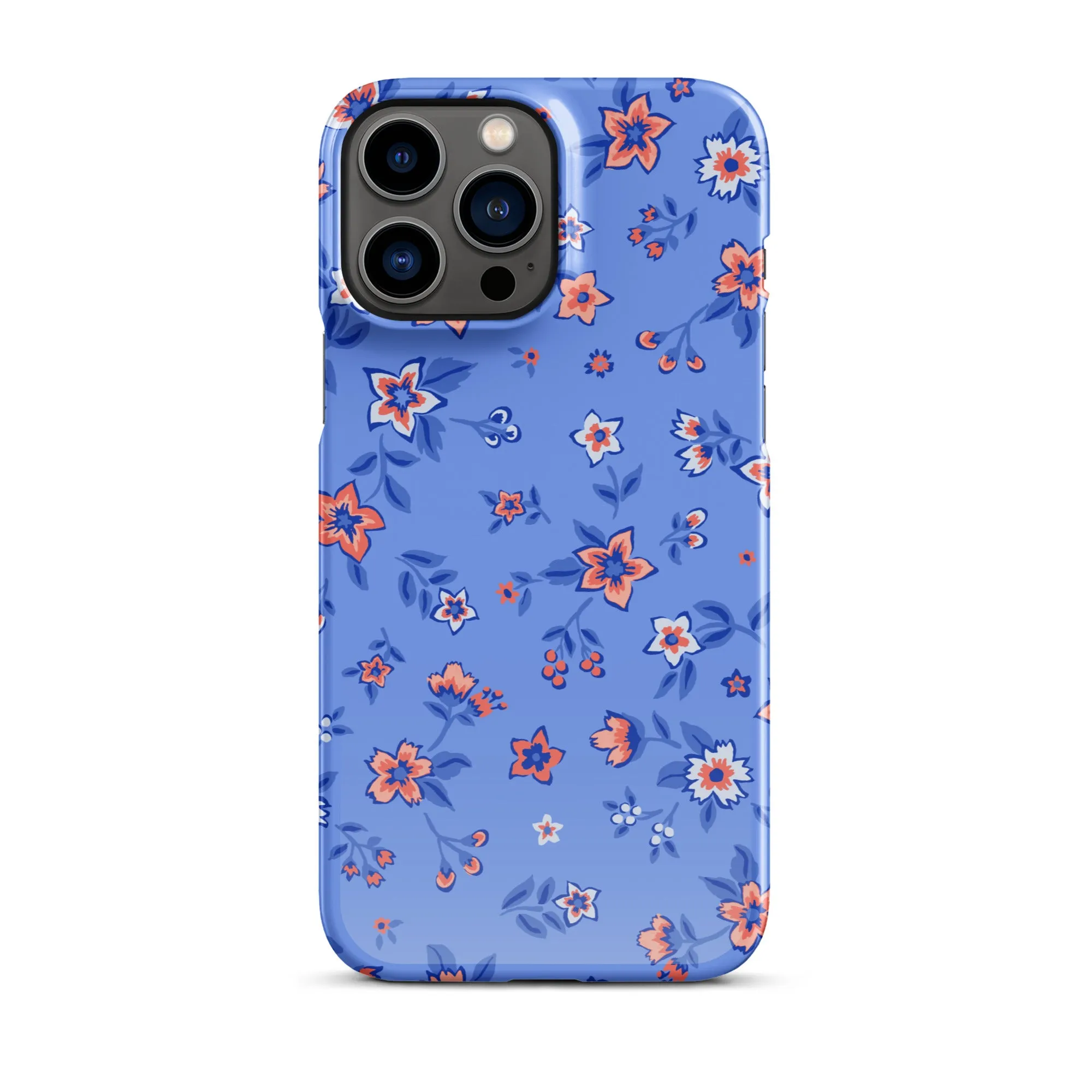 Snap case for iPhone SAPPHIRE FLORALS