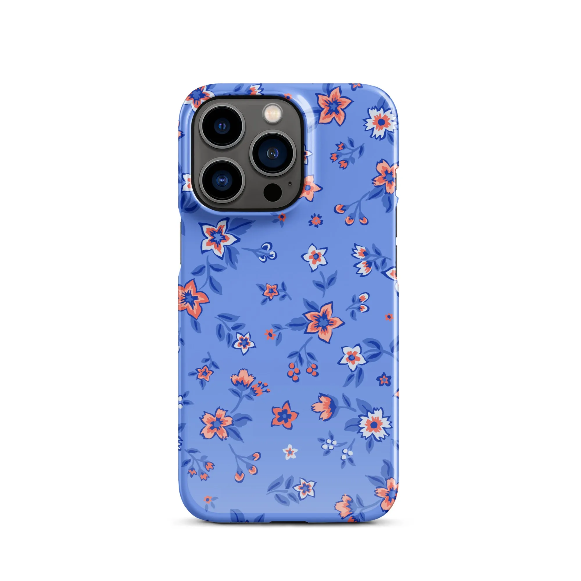 Snap case for iPhone SAPPHIRE FLORALS