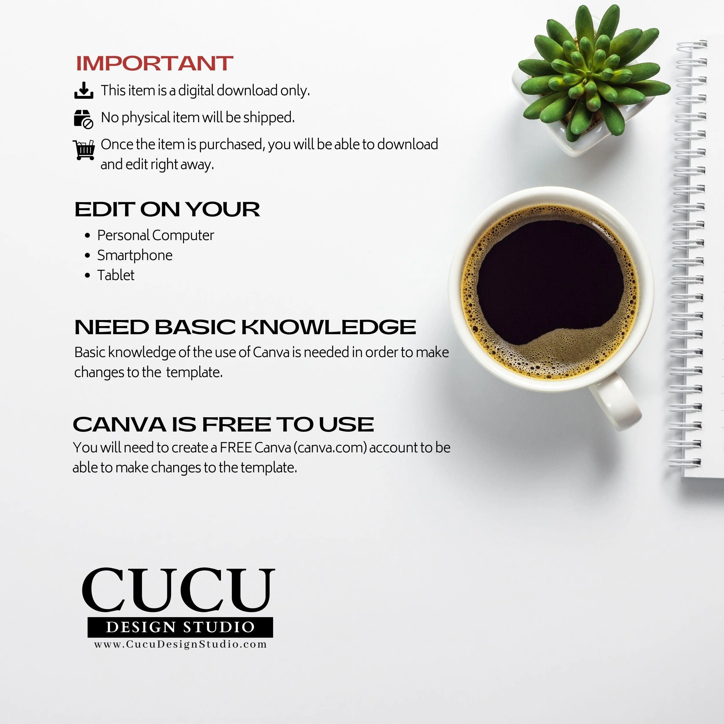 Spanish Customizable Candle Care Template Card |