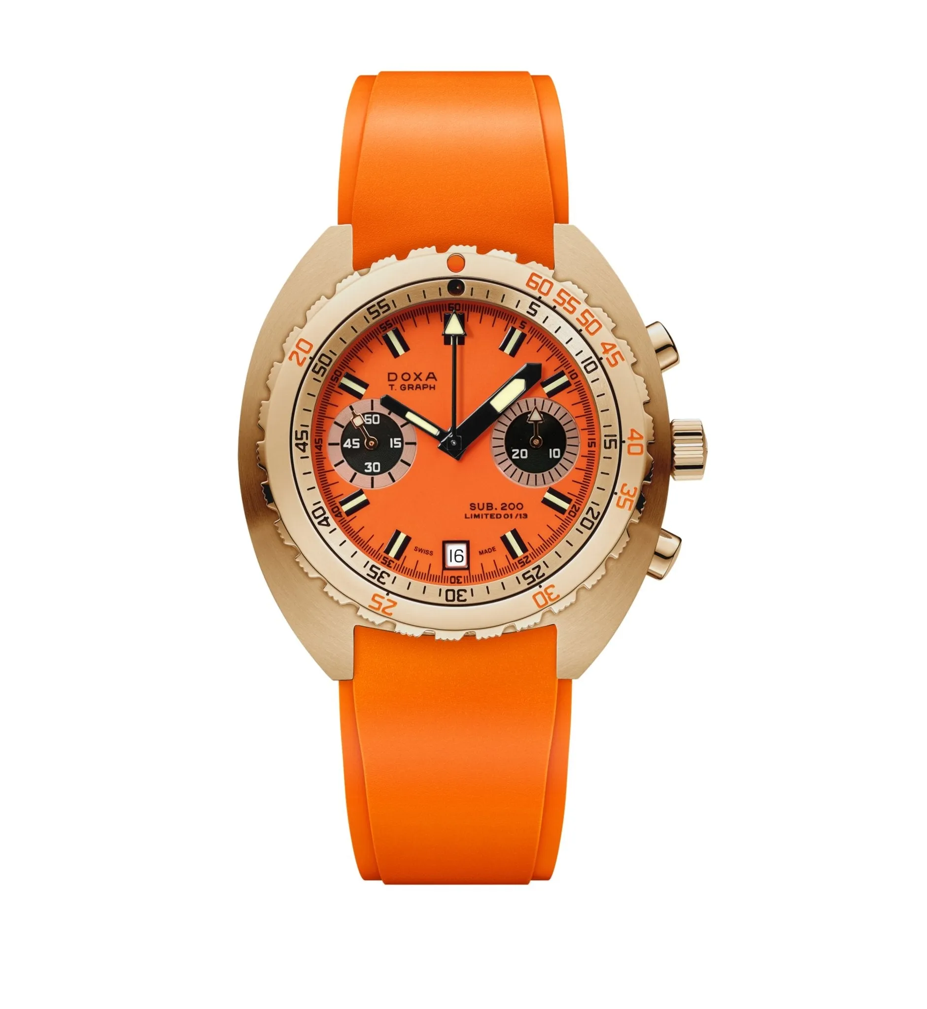SUB 200 T.GRAPH – 18K Gold