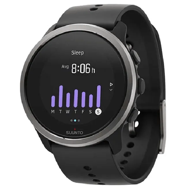 Suunto 5 Peak Smart Watch Heart Rate/1.1"LED Display/GPS/Sleep Monitor Black
