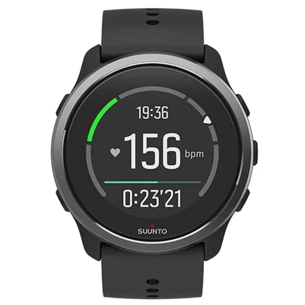 Suunto 5 Peak Smart Watch Heart Rate/1.1"LED Display/GPS/Sleep Monitor Black