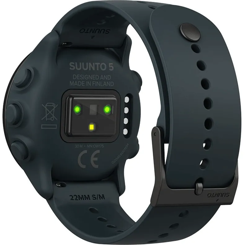 Suunto 5 Peak Smart Watch Heart Rate/1.1"LED Display/GPS/Sleep Monitor Cave Green