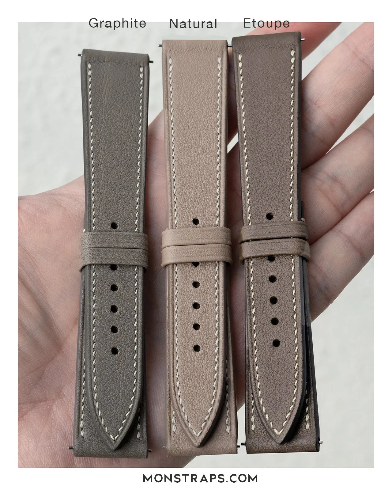 Swift Leather Strap (Etoupe)