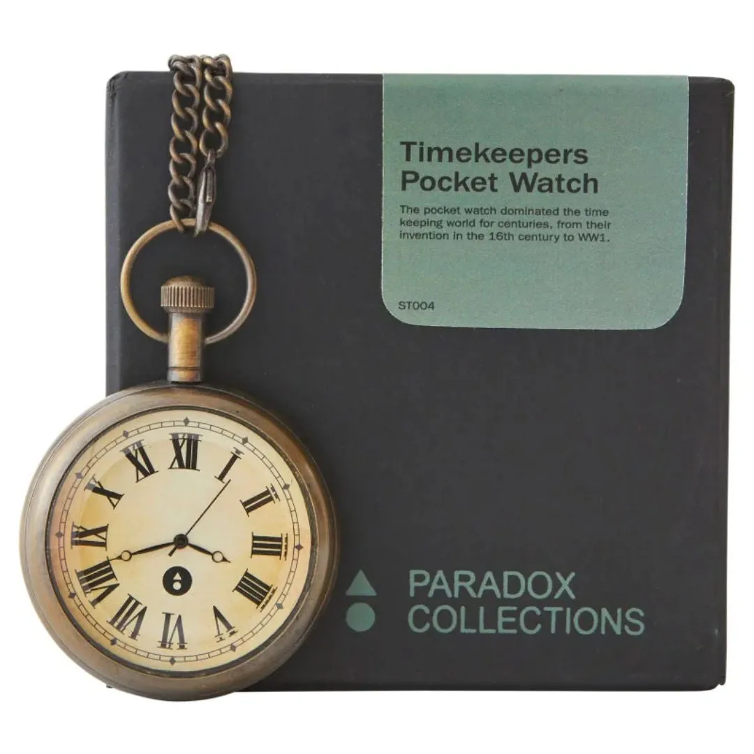 Timekeepers Pocket Watch