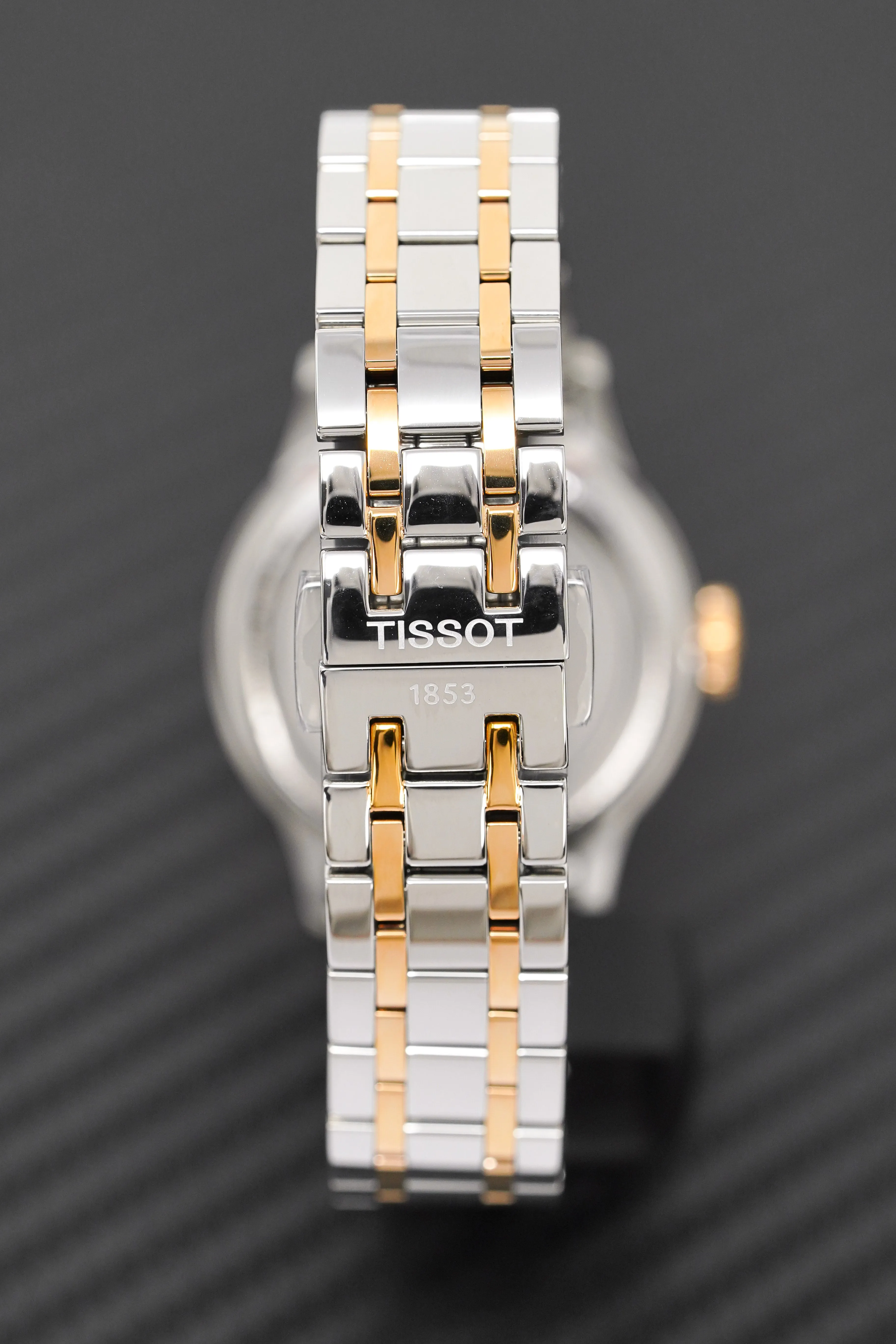 Tissot Chemin Des Tourelles Powermatic 80 Ladies White Rose Gold Watch T0992072211801