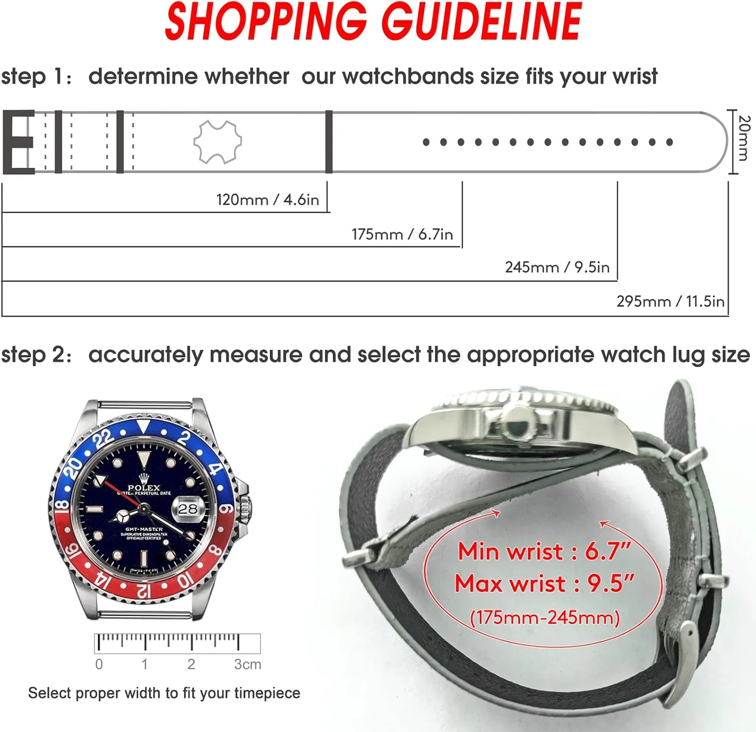 torbollo Suede Leather Watch Band, Style One-Piece Military Watch Strap Vintage Tone 18 20 22mm Replacement Wrap for Men Women