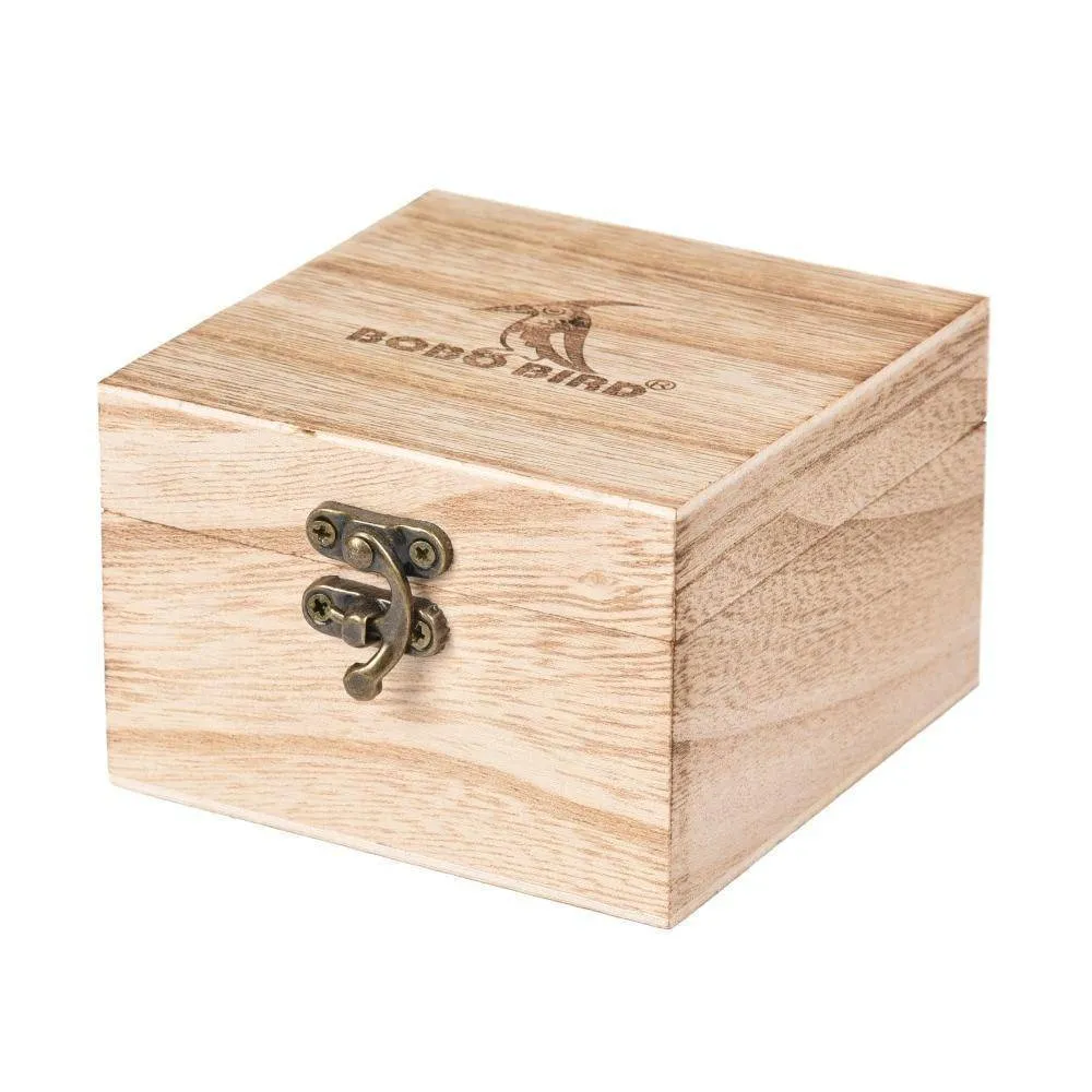 Touch Screen Wooden Watch For Men and Women in Wood Gift Box