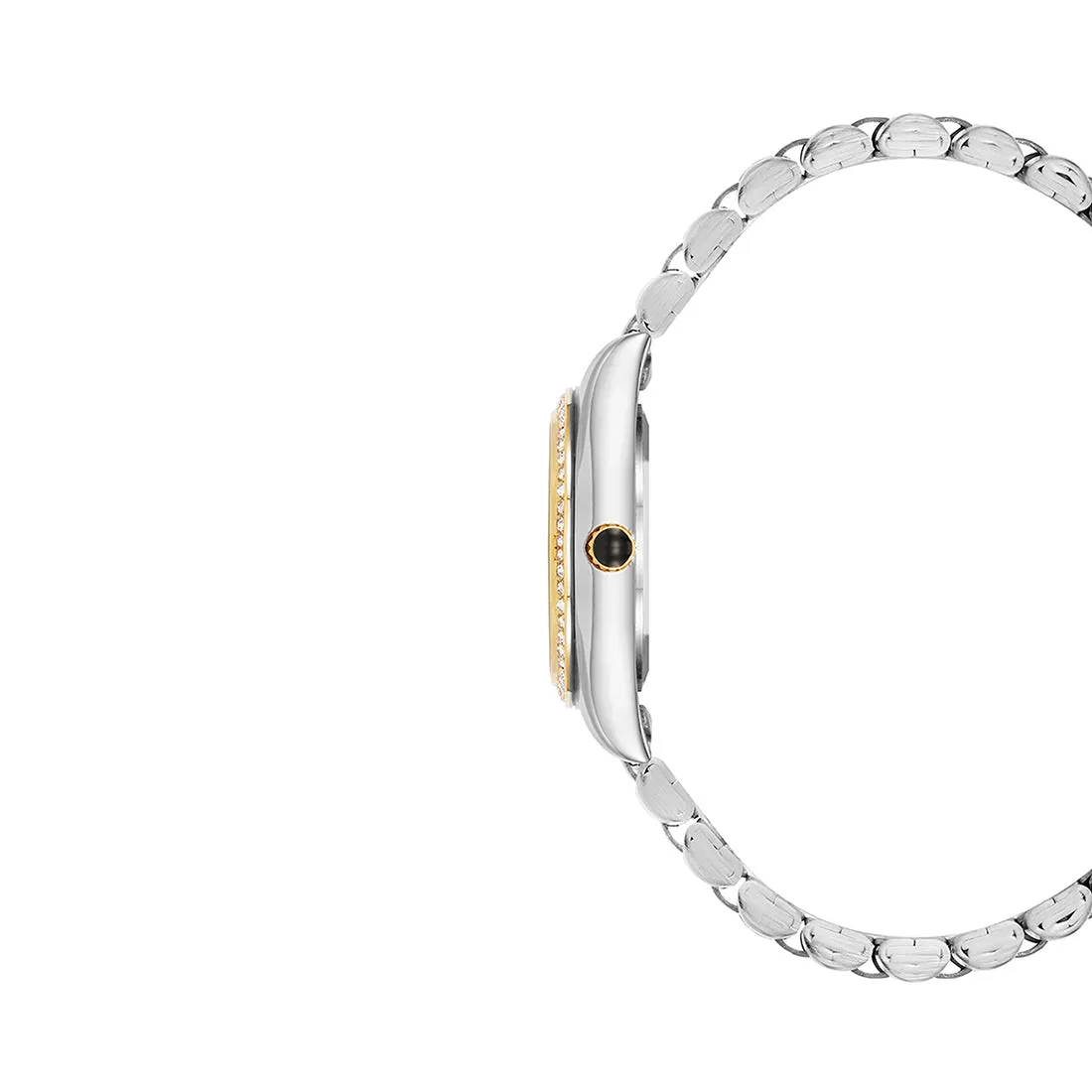 TWO TONE STATEMENT WATCH SILVER MULTI