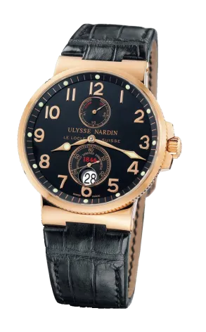 Ulysse Nardin Marine Chronometer 18K Rose Gold Men's Watch