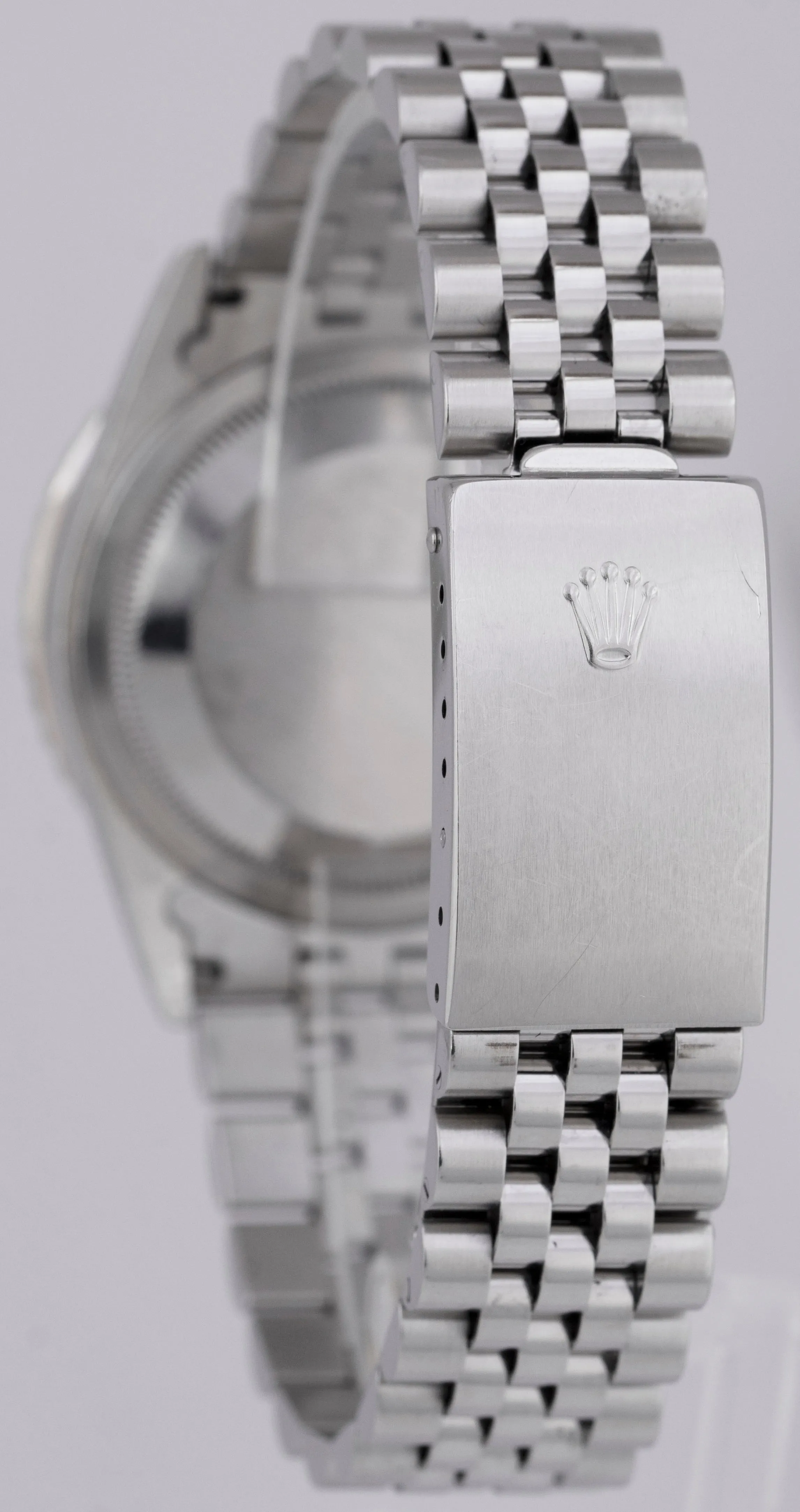 UNPOLISHED PAPERS Rolex DateJust 36mm Turn-O-Graph MOP DIAMOND Watch 16264 B P