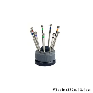 US 1-2 Set Precision Screwdriver Set Home Watch Jewelry Slotted Flat Blade Tools