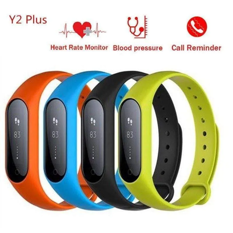 Y2 Plus  Blood Pressure Oxygen Smart Watch